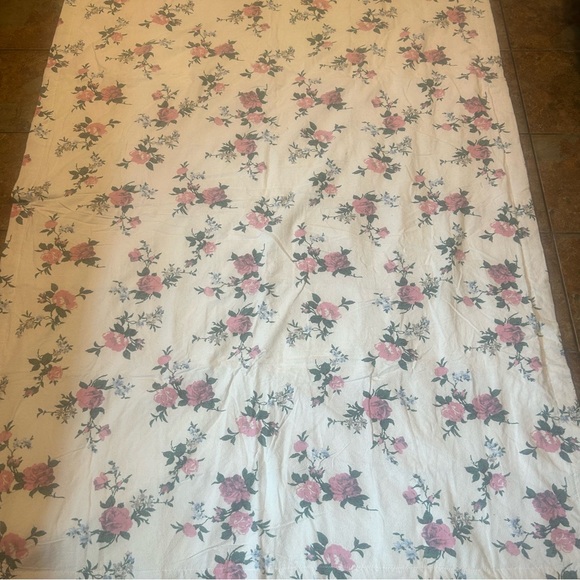 Handmade Patchwork Quilt Chevron Roses Multicolor Design Reversible Twin Cotton